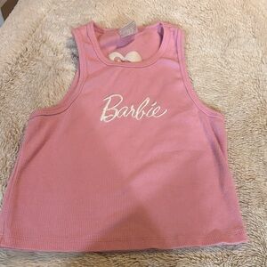 Barbie Light Pink Kids Tank Top